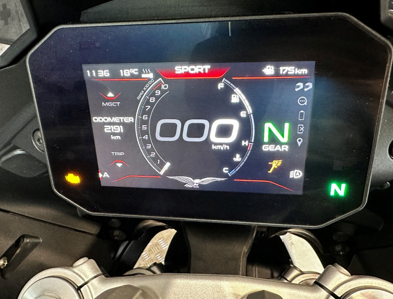 MOTO GUZZI V100 Mandello Aviazione Navale 2000kms