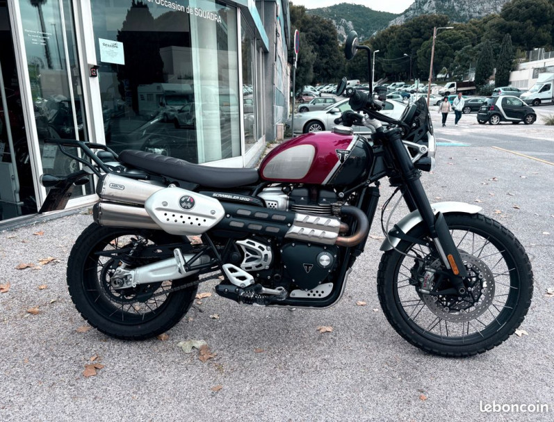 TRIUMPH SRAMBLER 1200 XC GOLD LINE 2022 17500 KMS