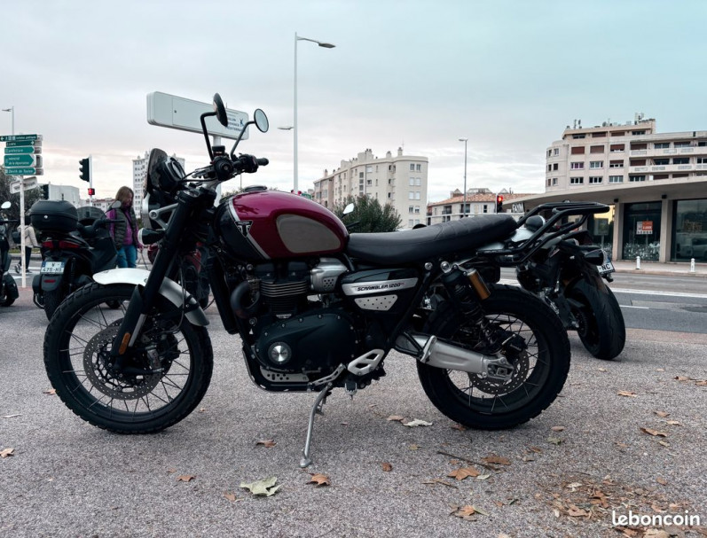 TRIUMPH SRAMBLER 1200 XC GOLD LINE 2022 17500 KMS