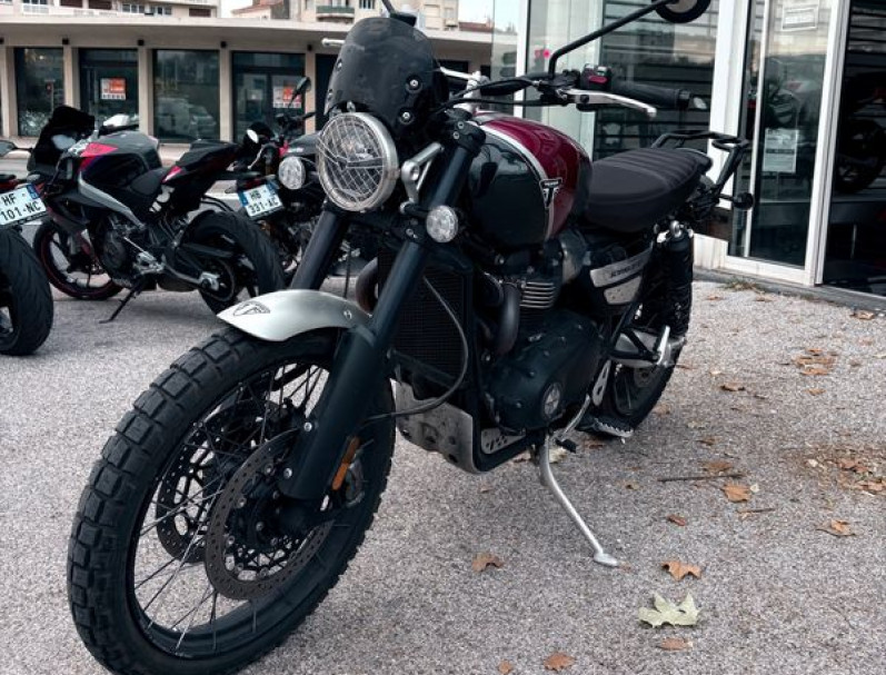 TRIUMPH SRAMBLER 1200 XC GOLD LINE 2022 17500 KMS