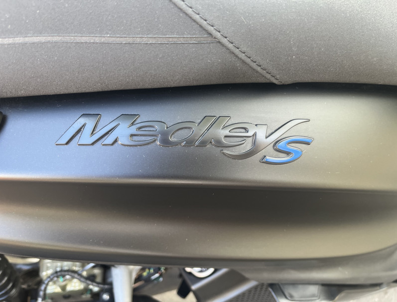 PIAGGIO MEDLEY 125 S E5+ NOIR MAT 
