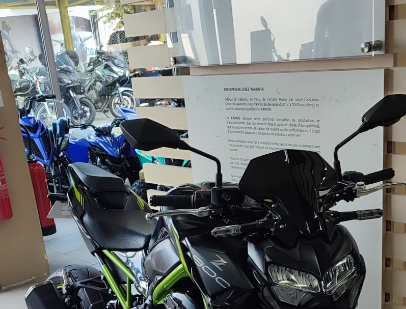 KAWASAKI Z 900 bridable A2 35KW