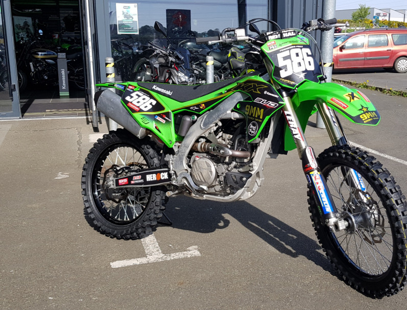 KAWASAKI KX250F CROSS 37 HEURES LIVRAISON OFFERTE 