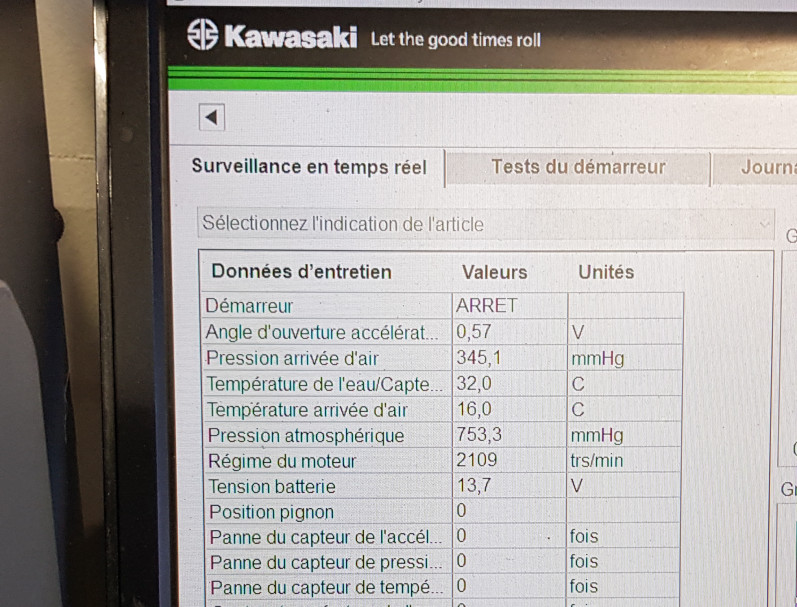 KAWASAKI KX250F CROSS 37 HEURES LIVRAISON OFFERTE 