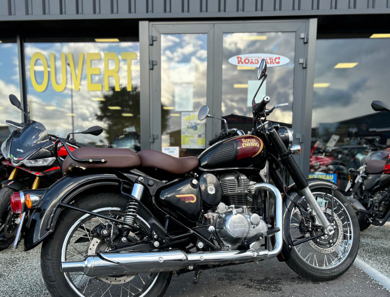 ROYAL ENFIELD CLASSIC 350 HALCYON BLACK
