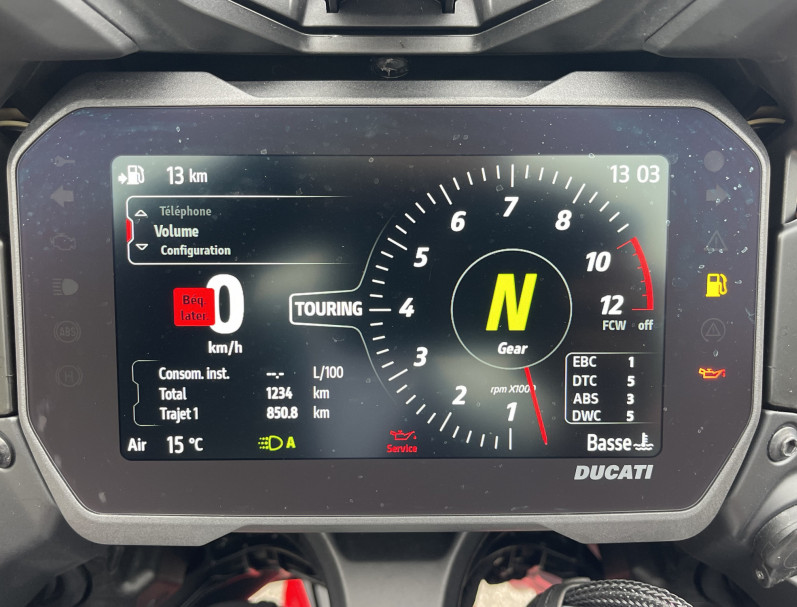 DUCATI MULTISTRADA V4 S TRAVEL RADAR