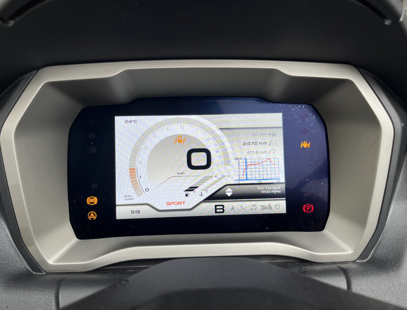 PIAGGIO MP3 530 HPE EXCLUSIVE - 1ER MAIN - NOIR MAT