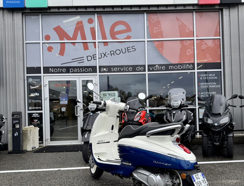 PEUGEOT DJANGO CLASSIC 125 - Garantie 10/2026