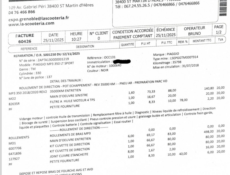 PIAGGIO MP3 350 ABS/ASR