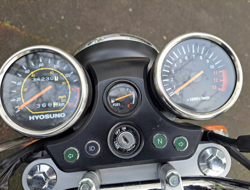 HYOSUNG COMET GT 125