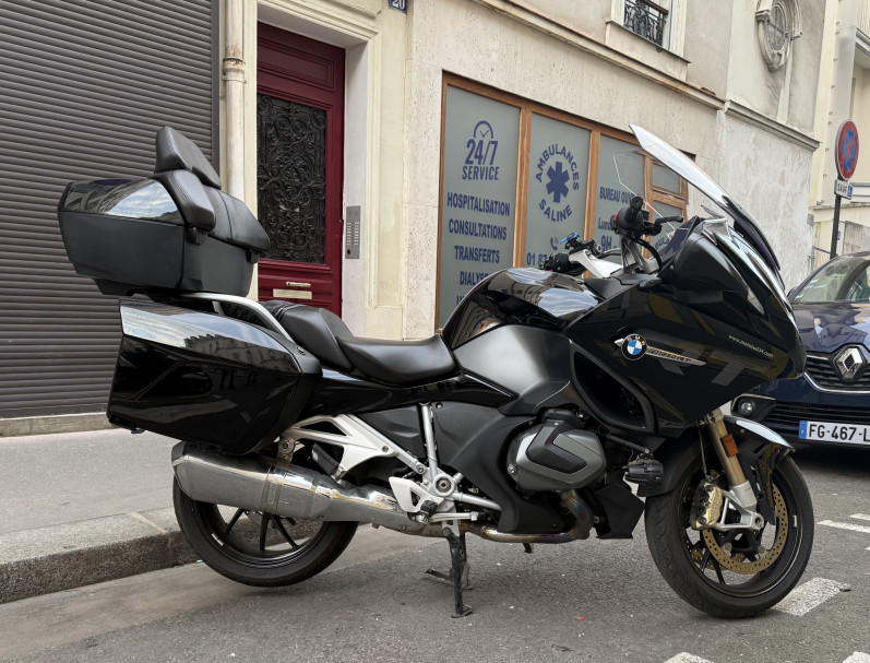 BMW R 1250 RT ABS TRIPLE BLACK BON ETAT GARANTIE 12 MOIS CRIT
