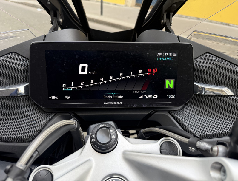 BMW R 1250 RT ABS TRIPLE BLACK BON ETAT GARANTIE 12 MOIS CRIT