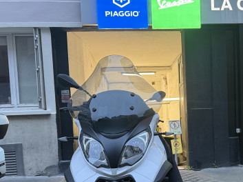 PIAGGIO MP3 350 ABS/ASR SPORT GARANTIE 6 MOIS BLANC BRILLANT BON ETAT CRIT