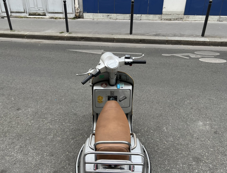 VESPA PX 125 CC GARANTIE 6 MOIS GRIS BRILLANT BON ETAT CRIT