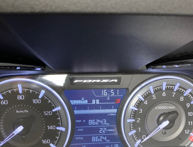 HONDA NSS FORZA 125, version top-box